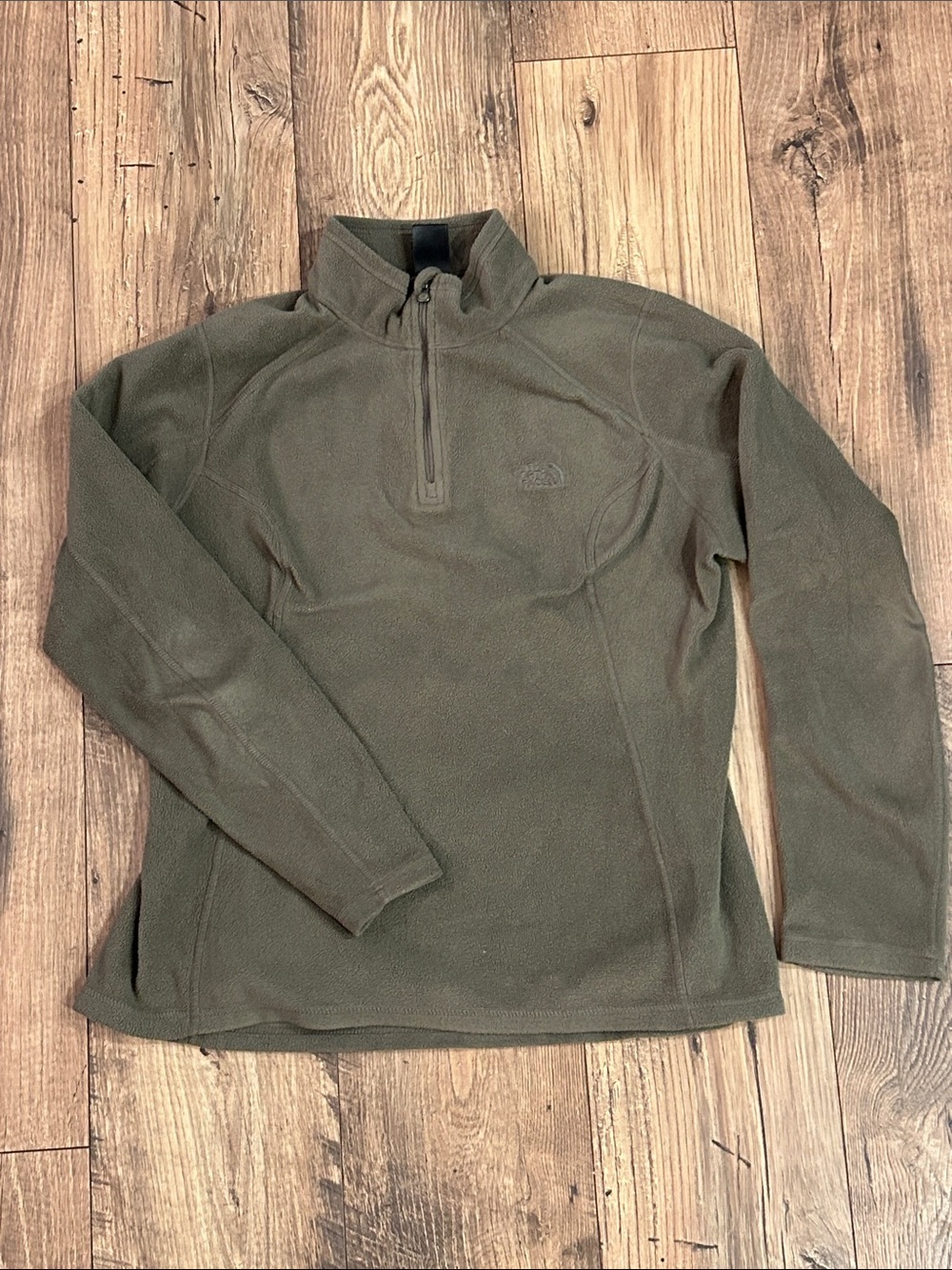 The North Face soft Brown Half-Zip Fleece Pullover